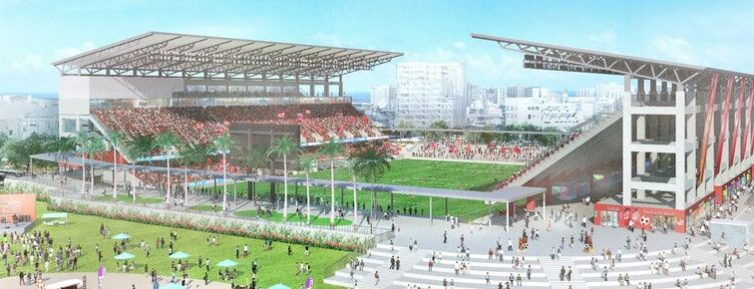 沖縄新スタジアムイメージ図