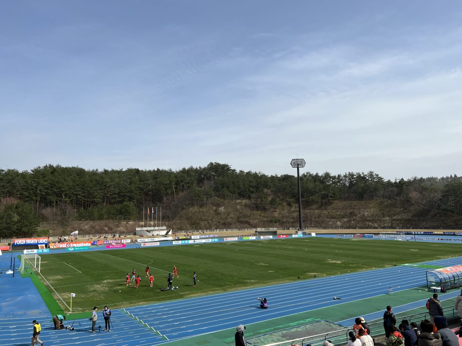 新発田市五十公野公園陸上競技場 さかとり