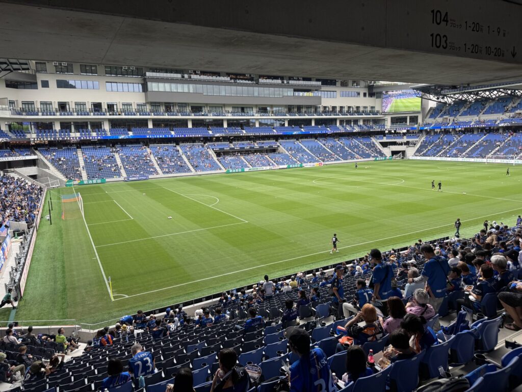 PEACE STADIUM Aシートの座席