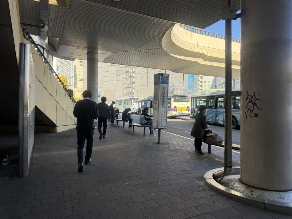 水戸駅北口7番バスのりば